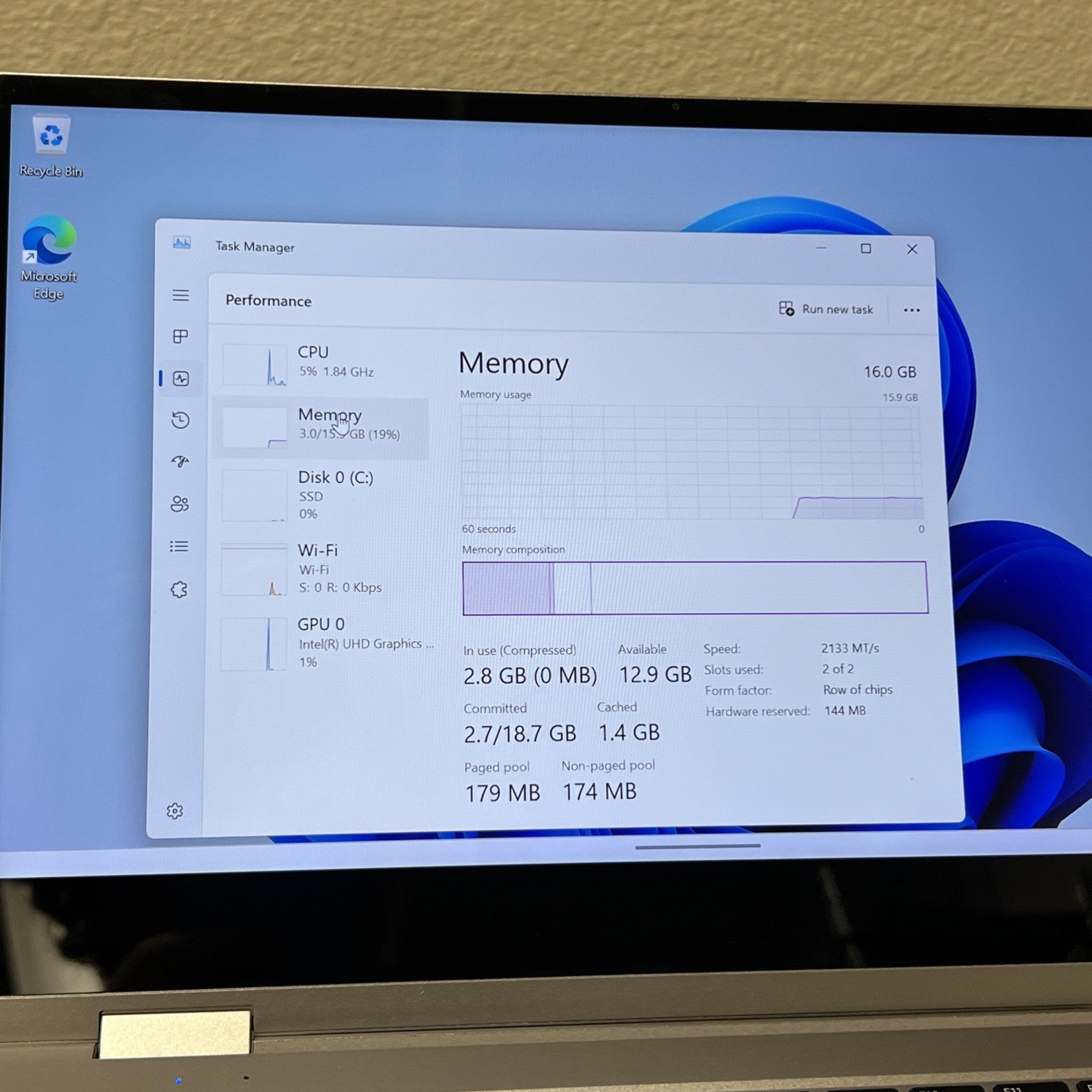 SAMSUNG NOTEBOOK 9 PRO 13” i7-8565U 16GB RAM 512GB 1.80GHz WIN 11PRO