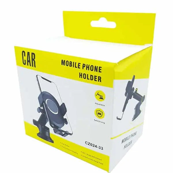 SOPORTE UNIVERSAL DE CELULAR PARA CARRO AJUSTABLE | REJILLA/VENTOSA | ANTIDESLIZANTE