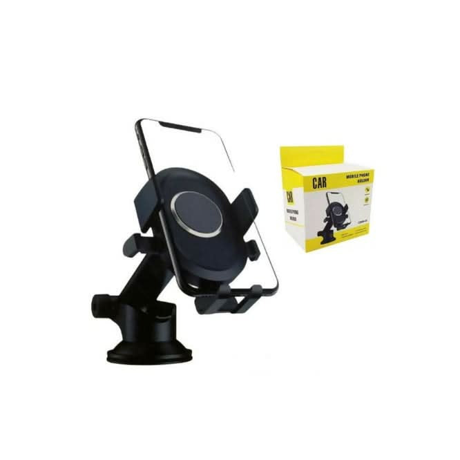 SOPORTE UNIVERSAL DE CELULAR PARA CARRO AJUSTABLE | REJILLA/VENTOSA | ANTIDESLIZANTE