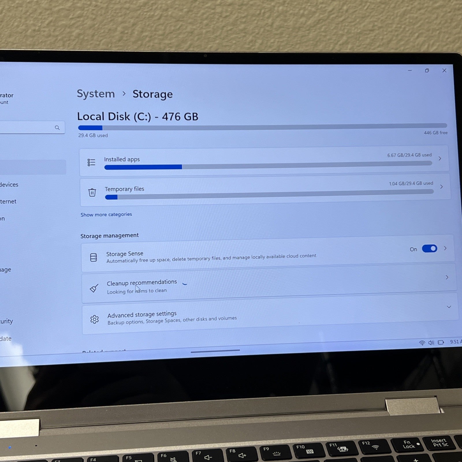 SAMSUNG NOTEBOOK 9 PRO 13” i7-8565U 16GB RAM 512GB 1.80GHz WIN 11PRO